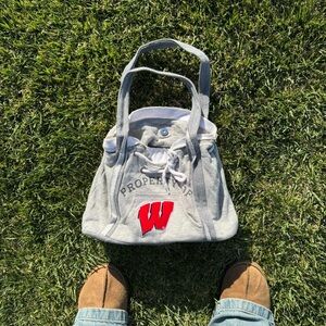 Y2K Wisconsin University Tote Style Gym Bag